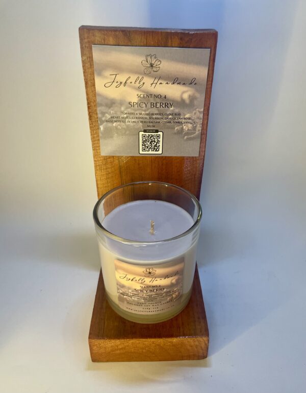 Scent No4:  Spicy Berry Candle - Image 4