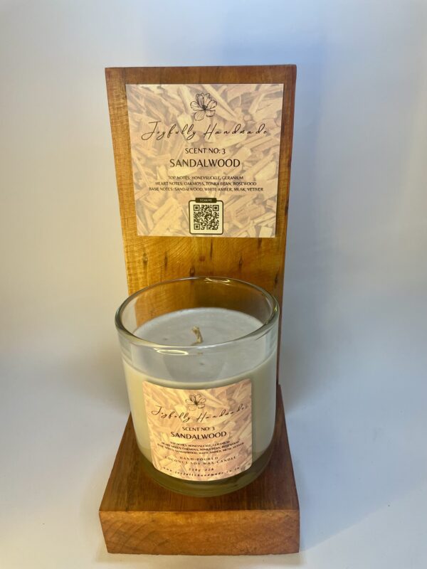Scent No3: Sandalwood Candle - Image 3