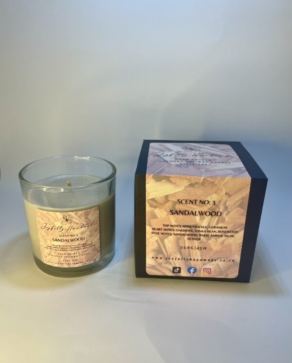 Scent No3: Sandalwood Candle