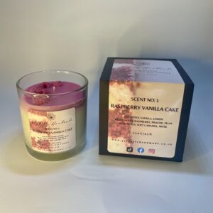 Scent No1: Raspberry Vanilla Cake Candle