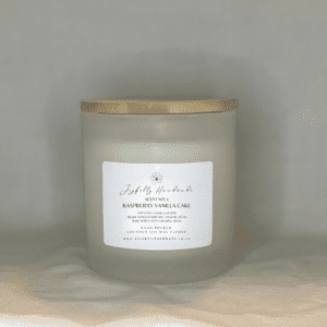 Scent No1: Raspberry Vanilla Cake Luxury Candle