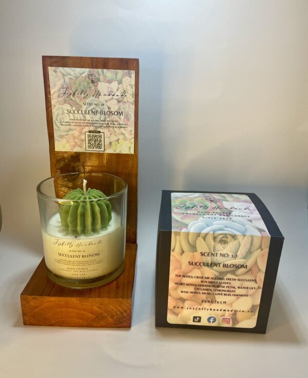Scent No10: Succulent Blossom Candle - Image 2