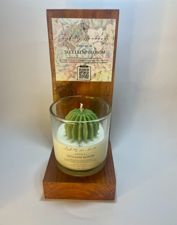 Scent No10: Succulent Blossom Candle - Image 4