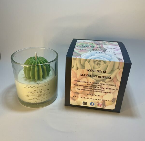 Scent No10: Succulent Blossom Candle